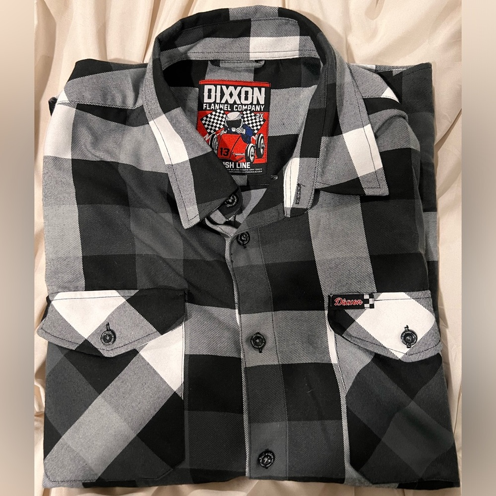 Dixxon flannel “The Finish Line” 2xl